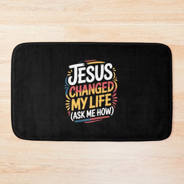 Item preview, JESUS CHANGED MY LIFE (ASK ME HOW) designed and sold by jkrphoto.