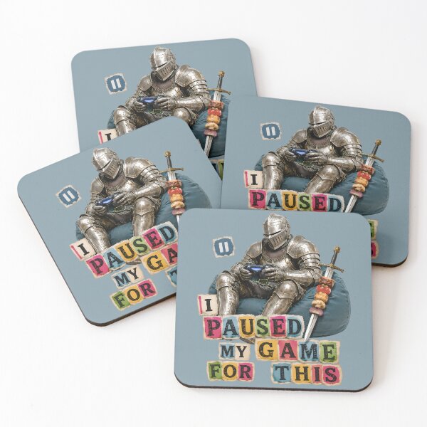 Item preview, Paused My Game For This Medieval Knight Gaming designed and sold by VIVID COLORS CLUB.