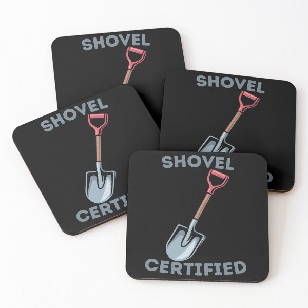 Item preview, Funny Job Shovel Certified Funny Design designed and sold by ByDanielDesigns.