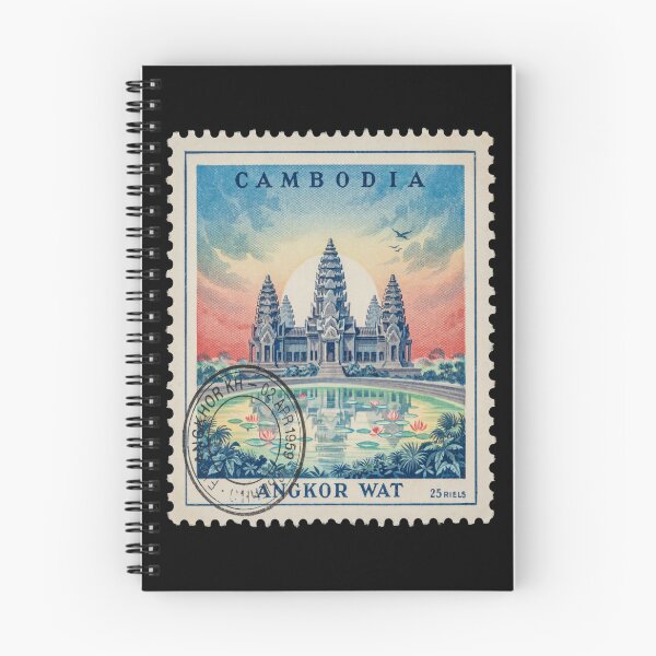 Artikelvorschau, Angkor Wat Kambodscha Sonnenaufgangstempel-Aufkleber entworfen und verkauft von stickercuffs.