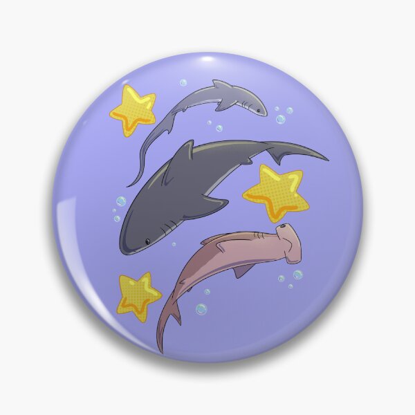 Item preview, Sharks and Stars designed and sold by 1-rubberducky24.