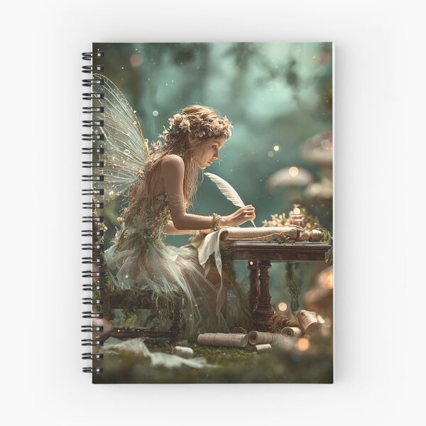 Item preview, Enchanted Fairy Writing Woodland Stories designed and sold by Storybook Botanica.