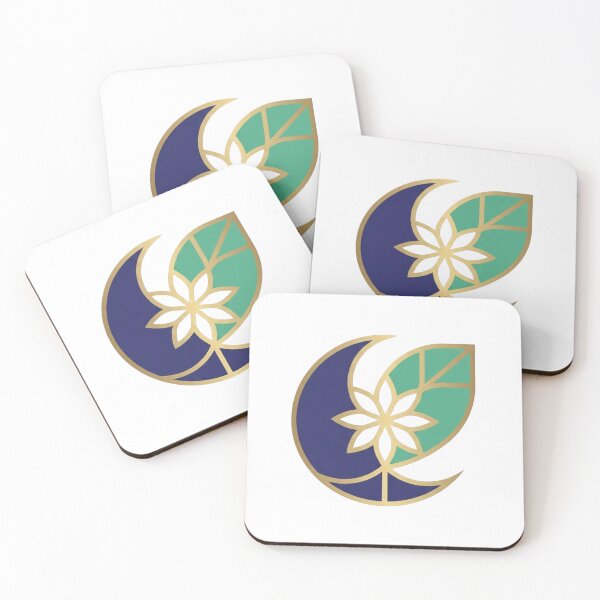 Item preview, Geometric Moon & Botanical Sacred Geometry Emblem designed and sold by Dzblack.