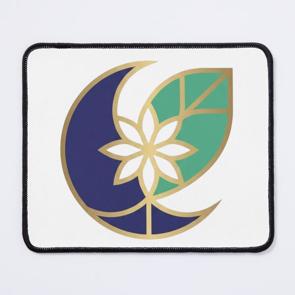 Item preview, Geometric Moon & Botanical Sacred Geometry Emblem designed and sold by Dzblack.