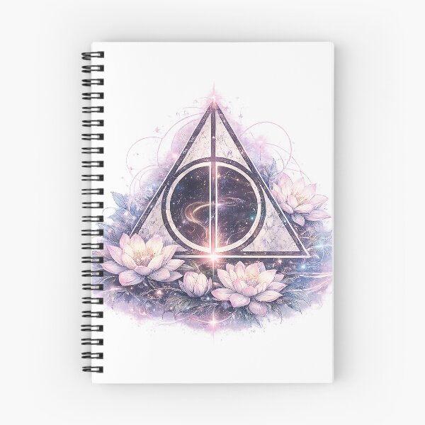 Item preview, Mystical Deathly Hallows Lotus Design purple designed and sold by Slame Graphic Studio.