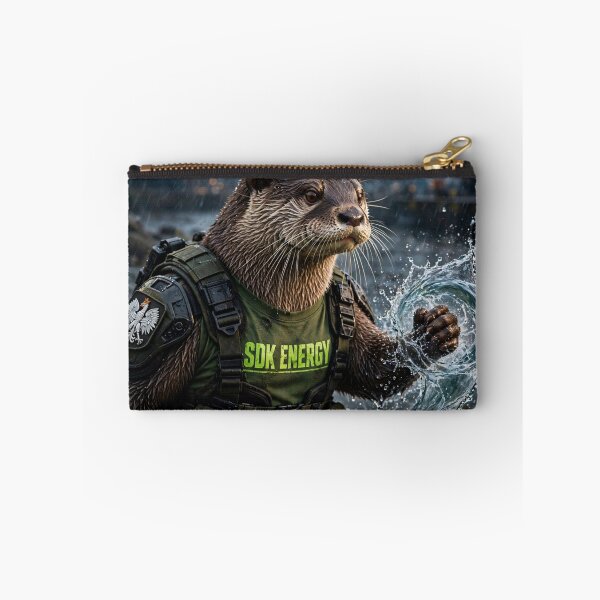 Item preview, AnimalVersum Tactical Otter – Hydro-Bending Water Warrior Illustration designed and sold by SDKENERGY.