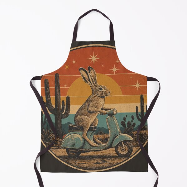 Item preview, Desert Rabbit Scooter Ride designed and sold by PixelToPress.