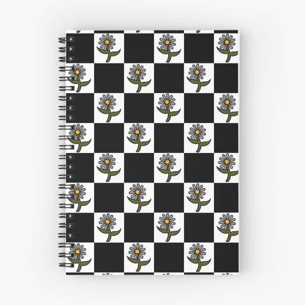 Item preview, Checkered Flower on Checkered Background  designed and sold by Glowing Oldies Shoppe.