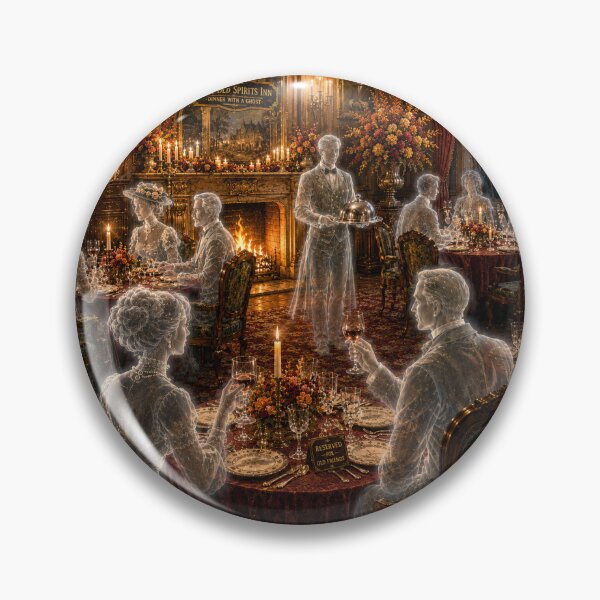 Item preview, Dinner with a Ghost – The Old Spirits Inn designed and sold by Novel Works Studio.