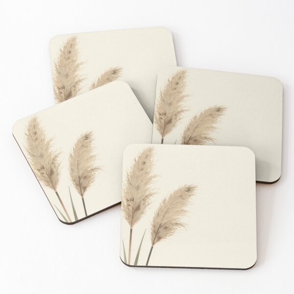 Item preview, Japandi Pampas Grass - Minimalist Botanical Boho Art designed and sold by OriginEssenceUS.