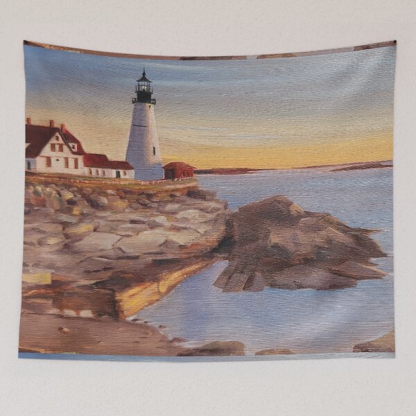 Item preview, Portland Head Light designed and sold by Britney Deveault.