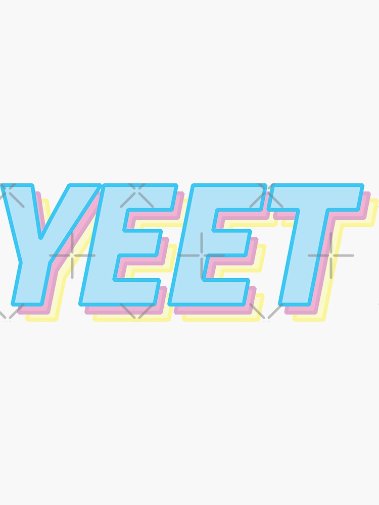 Yeet Stickers Redbubble - roblox yeet decal