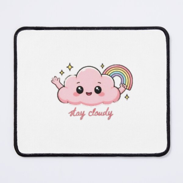 Item preview, Stay Cloudy T-Shirt | Cute Kawaii Pink Cloud Rainbow | Pastel Sky Aesthetic designed and sold by Faisal  Shah.
