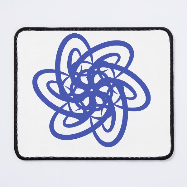 Item preview, Blue Flower Mandala  designed and sold by RoydonRoadTees.