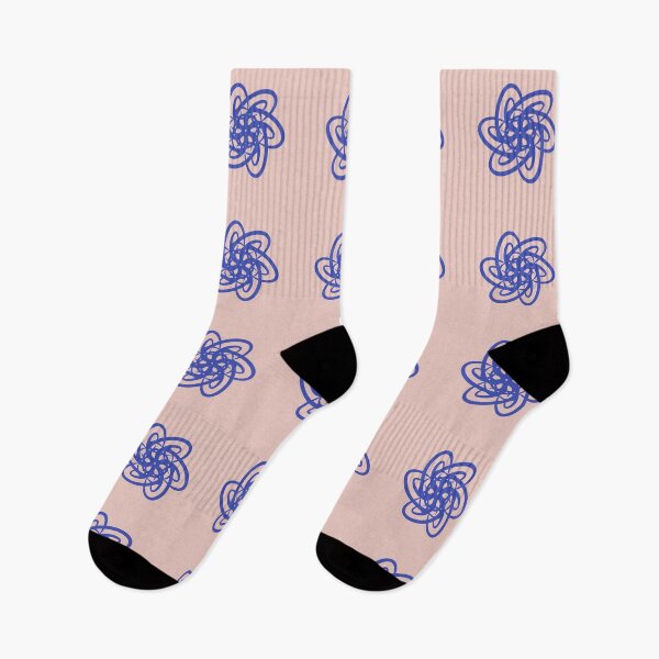 Item preview, Blue Flower Mandala  designed and sold by RoydonRoadTees.