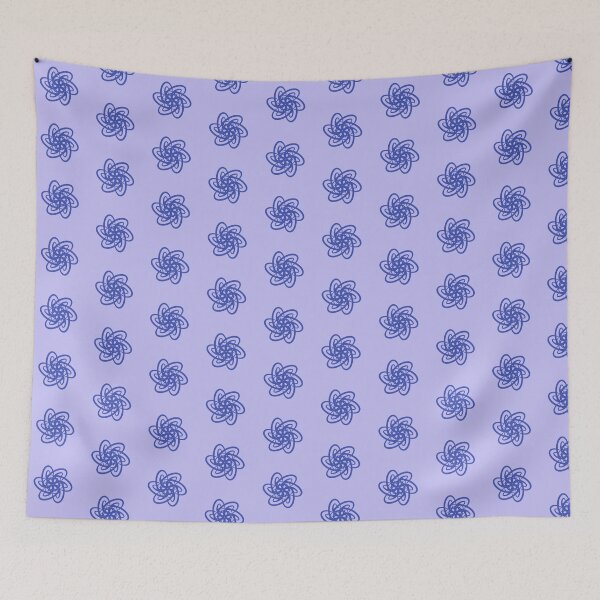 Item preview, Blue Flower Mandala  designed and sold by RoydonRoadTees.