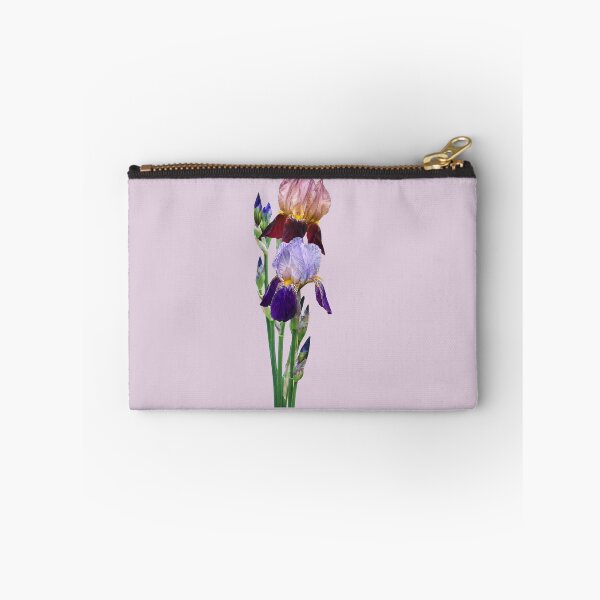 Item preview, Two Bearded Irises One Maroon One Purple designed and sold by Susan Savad.