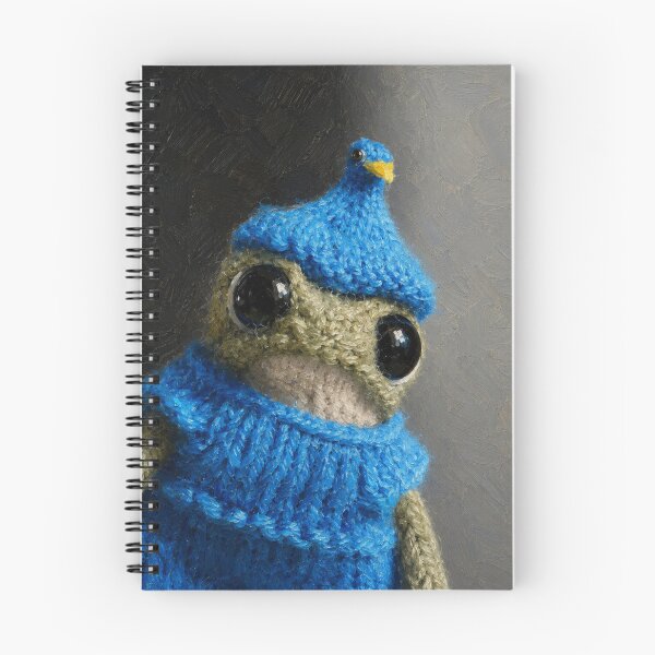 Item preview, Whimsical knitted frog  designed and sold by donchago.