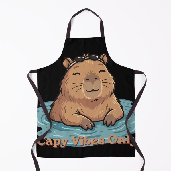 Item preview, Capy Vibes Only Cute Capybara | Kawaii Relaxing Capybara Design designed and sold by Penguin Mood .