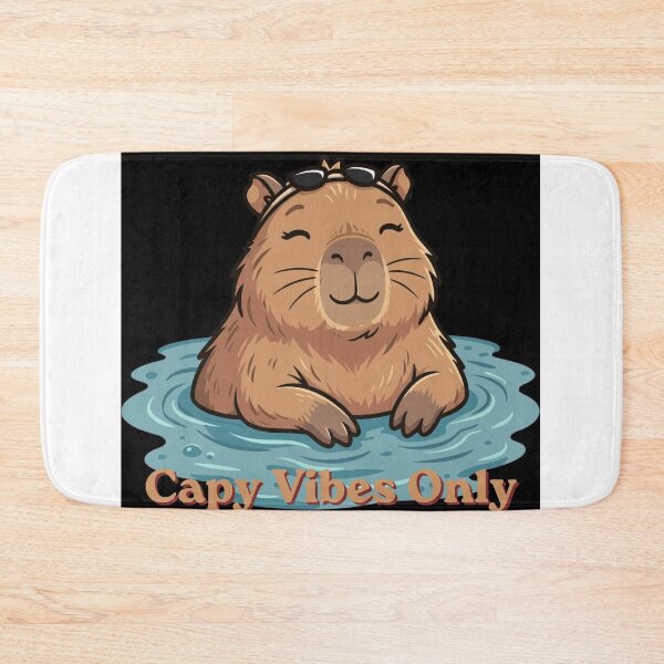 Item preview, Capy Vibes Only Cute Capybara | Kawaii Relaxing Capybara Design designed and sold by Penguin Mood .