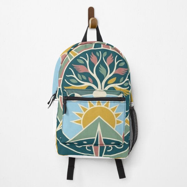 Item preview, Geometric Tree of Life & Celestial Compass Art designed and sold by Dzblack.