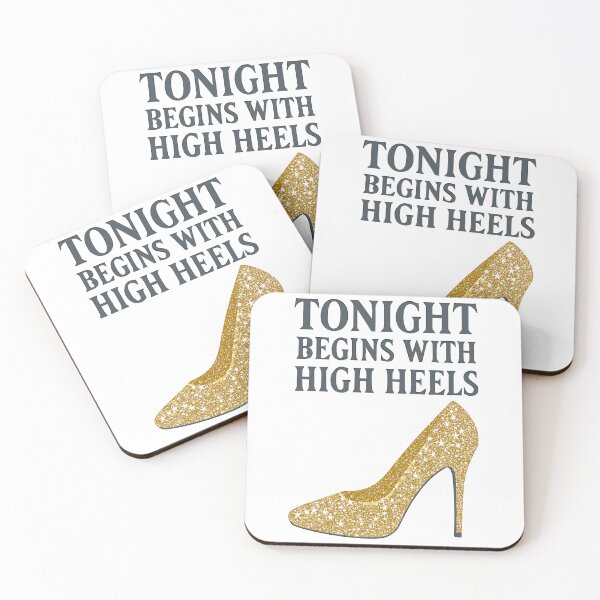 Item preview, Glitter high heels – Tonight begins with... designed and sold by Pineapple-Tree.