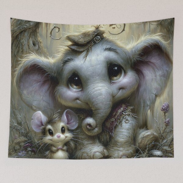 Item preview, The Enchanted Bond of Forest Friends designed and sold by bloorose.