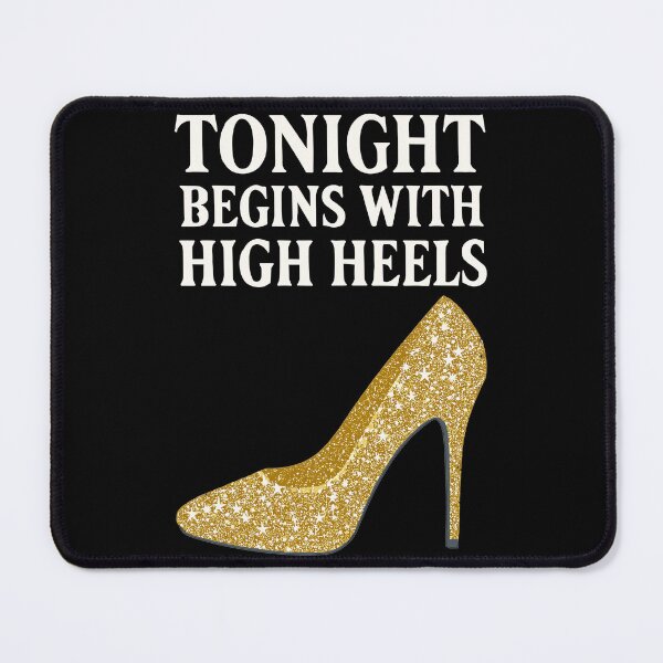 Item preview, Glitter high heels – Tonight begins with... designed and sold by Pineapple-Tree.