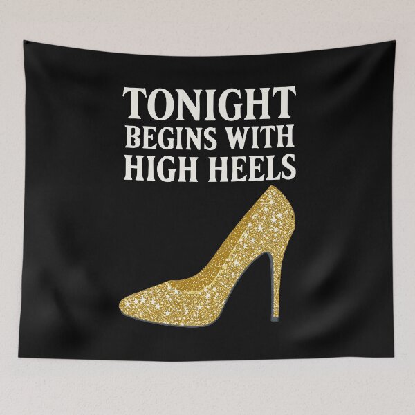 Item preview, Glitter high heels – Tonight begins with... designed and sold by Pineapple-Tree.