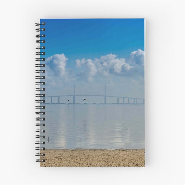 Item preview, The Sunshine Skyway Bridge stretches across Tampa Bay beneath a dramatic blanket of clouds designed and sold by EyezWatchin.