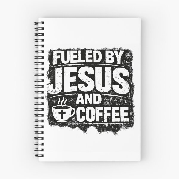 Item preview, Fueled by Jesus and Coffee Christian Grunge Design designed and sold by WillCraftx.