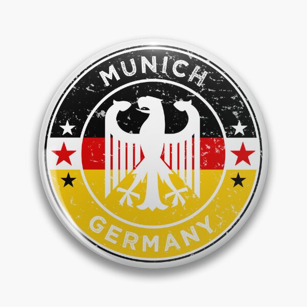 Item preview, Munich Germany Eagle Vintage Flag designed and sold by ArtByKatti.
