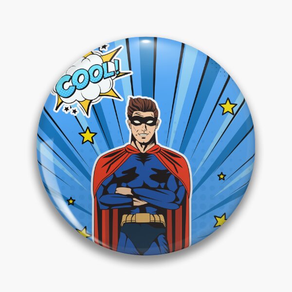 Item preview, Cool Superhero Portrait designed and sold by FanFest.