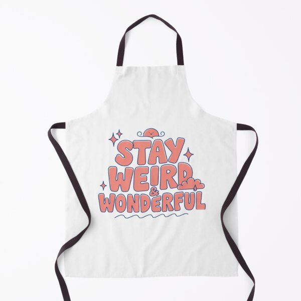 Item preview, Stay Weird & Wonderful T-Shirt | Cute Positive Quote Typography | Fun Kawaii Aesthetic designed and sold by Faisal Shah.