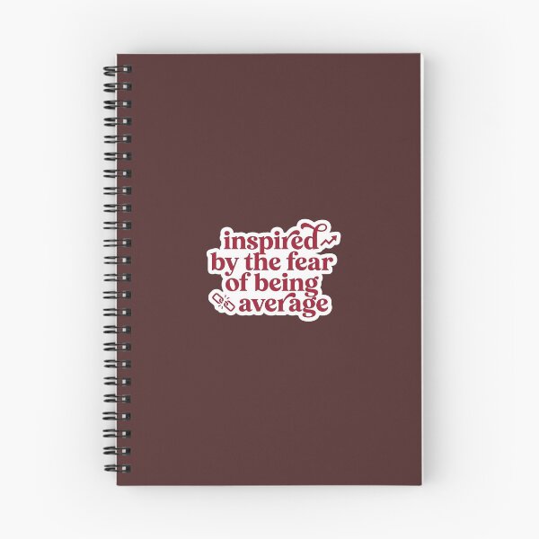 Item preview, Fear of Being Average Sticker – Inspirational Design designed and sold by CuntCore.