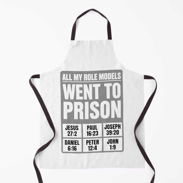 Item preview, All My Role Models Went to Prison Christian 3 designed and sold by Positive&FunnyThings.