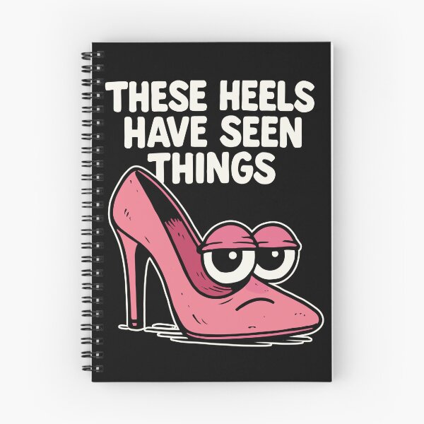 Item preview, These heels have seen things | Cartoon high heels designed and sold by Pineapple-Tree.