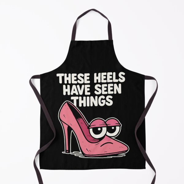 Item preview, These heels have seen things | Cartoon high heels designed and sold by Pineapple-Tree.