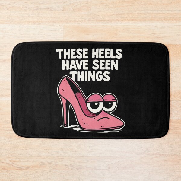 Item preview, These heels have seen things | Cartoon high heels designed and sold by Pineapple-Tree.