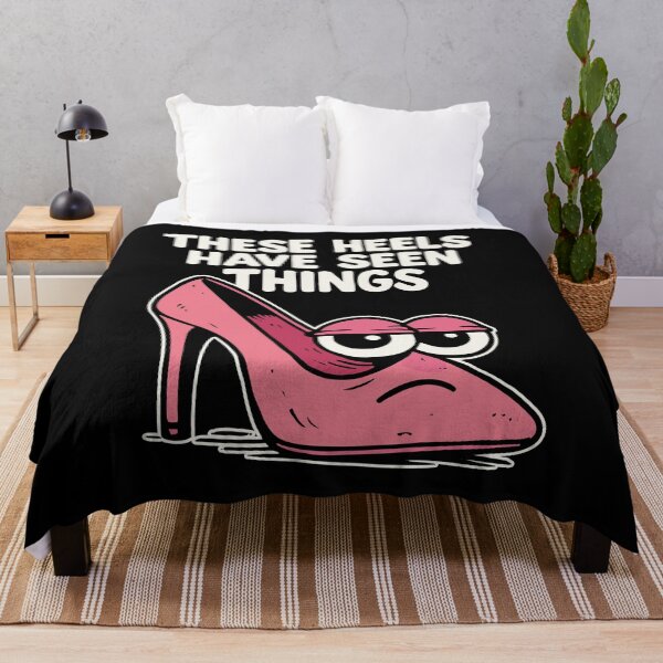 Item preview, These heels have seen things | Cartoon high heels designed and sold by Pineapple-Tree.