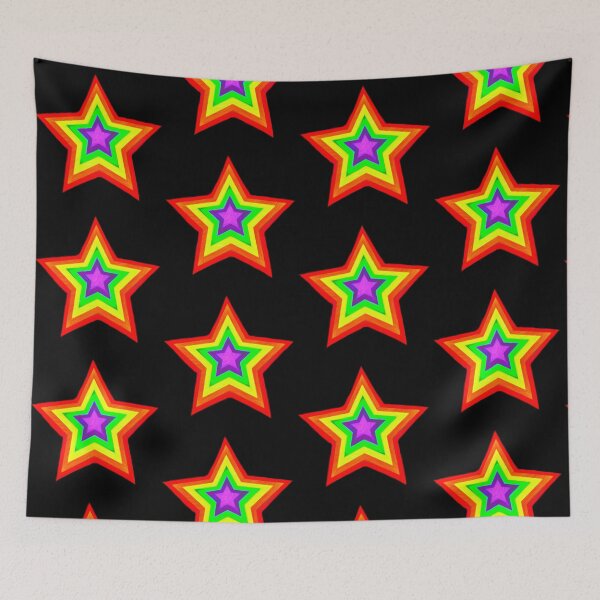 Aperçu de l'œuvre Étoile rainbow créée et vendue par REDART69.