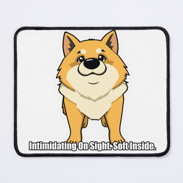 Item preview, Akita - Intimidating On Sight Soft Inside - Funny Akita Gift designed and sold by pawdrops.