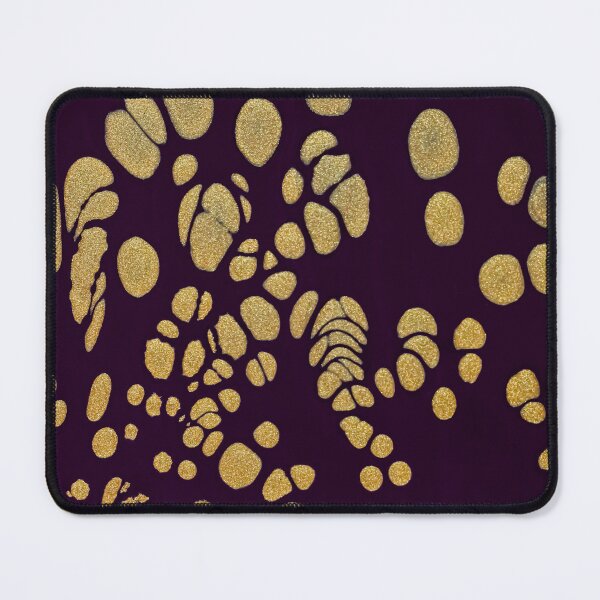 Item preview, Gold Cells on Purple – Abstract Organic Pattern Design designed and sold by BuckaBaby.