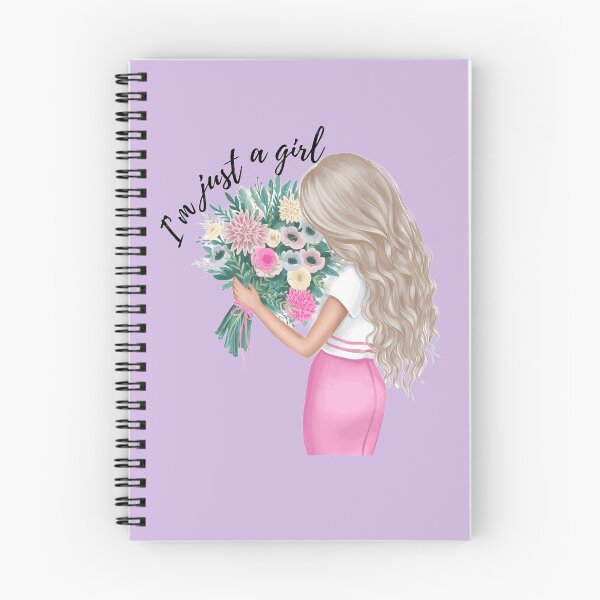 Item preview, I’m Just A Girl Flower Bouquet Aesthetic Art designed and sold by busesplace.