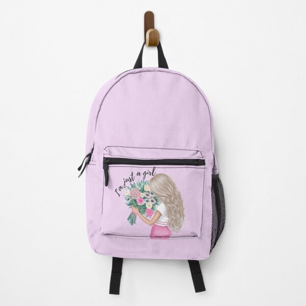 Item preview, I’m Just A Girl Flower Bouquet Aesthetic Art designed and sold by busesplace.