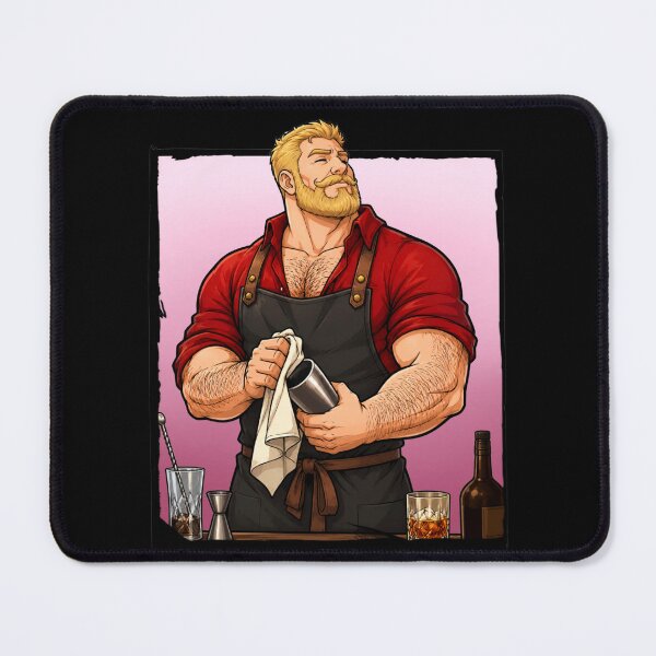Item preview, Gay Bear Barman | Gay Bear Pride Gift For Gay Bears designed and sold by BrokenLabel.
