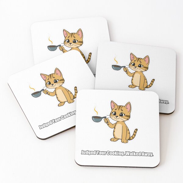 Item preview, Tabby Cat - Judged Your Cooking Walked Away - Funny Cat Gift designed and sold by pawdrops.