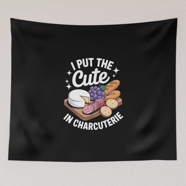 Item preview, I PUT THE Cute IN CHARCUTERIE designed and sold by jkrphoto.
