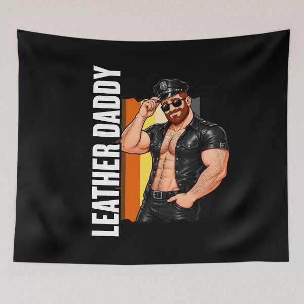 Item preview, Leather Daddy | Gay Bear Pride Leather Gift For Gay Bears designed and sold by BrokenLabel.