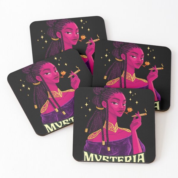 Item preview, Mysteria | Enchanted Queen Vintage Fantasy Art Graphic for T-Shirts & Stickers designed and sold by designbyuzi.